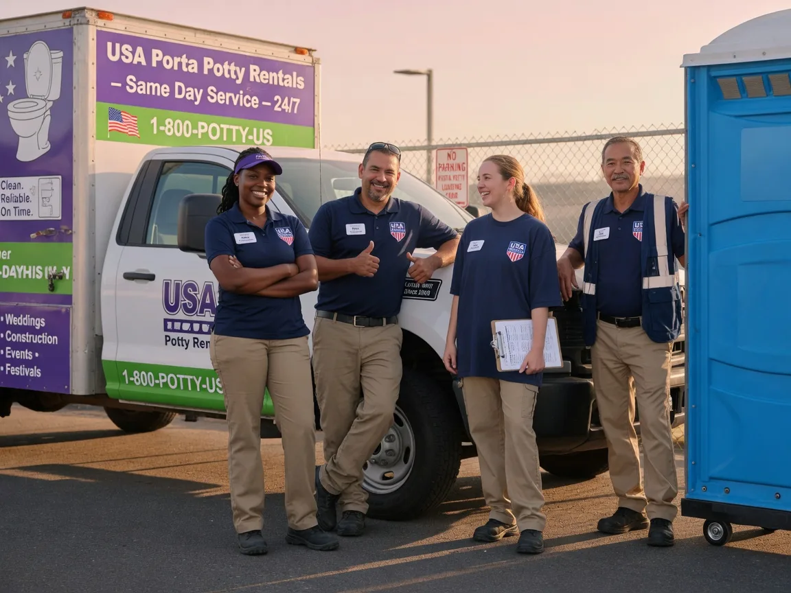 Porta Potty Rental company in Lakeside, CA